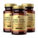 Solgar Chelated Manganese -- -- 100张牌匾,包2 -- -- 支持骨骼、联合和神经健康 -- -- 非GMO、Vegan、Gluten Free、奶制品自由、Kosher -- -- 200份总服务