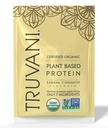 Truvani Vegan Pea蛋白粉 香蕉肉 20g 有机植物基蛋白 20g 植物基蛋白 20g 植物基蛋白 1 服务 Keto Gluten & Dairy Free → 低碳 → 无添加糖