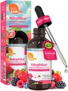 Zahler - Kidophilus Liquid Drops for Kids (4 Fl Oz) 认证的Kosher Kids 健康消化和免疫支持的Probiotic - 水果扑灭型儿童Probiots 补编
