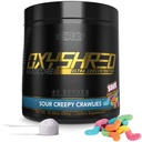 EHP实验室 OxyShred Hardcore Super Dosed Pre Workout Powder - 配有 L Glutamine & Acetyl L Carnitine 的预工作粉, 能量泡泡饮料 - 275mg of Cafeine - 酸raw, 40 services