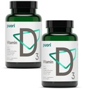 Puori Vitamin D3 Softgels, 2500 IU (62.5 mcg) - 快速吸附维生素 D3 对免疫系统支持,骨质健康与密度和健康肌肉功能的补充 - 非GMO & Gluten-free - 240 Counter