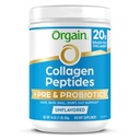 Orgain 水解Collagen Peptides + 女性和男性的先生和亲生药粉, 20g 草药Collagen, 1亿 CMU - 支持消化剂, 发型, 皮肤和联合健康, 非GMO, I & III, 1lb