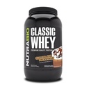 NutraBio Classic Whey蛋白粉 - 25G protein Per Scoop - 无填充剂,人工颜色,防腐剂 - 巧克力奶昔,2英镑