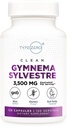 型号为Zero Clean Gymnema Sylvestre Capsules(120架服役,3500MG等效) - 非GMO,Gluten Free