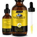 Uocasi黑种子油,冷压,100%纯天然,发型生长和皮肤护理,2.02 Fl Oz