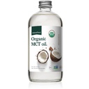 天然力量有机MCT Oil – 纯玻璃瓶 – 由100%的冷压圣母椰子 Oil + 认证 Keto, Paleo, Kosher, Vegan & Non-GMO – 测试质量和纯度的实验室 – 16 Ounce