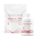 Theralogix TheraCran One + Mannose One Bundle, 90 Counter & 7.05 Ounce (Pack of 2) (英语).