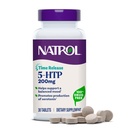 Natrol 5-HTP 200 mg, 时间释放, 支持平衡的迷幻剂, 膳食补充剂, 提供全天血清素生产, 30片, 最多30天的供应量