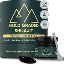 Shilajit Resin = 500mg 高潜力度,Shilajit 纯喜马拉雅有机体,85+ Trace Minerals & Fulvic Acid = Shilajit 能源与免疫支持 = 黄金级 Shilajit, Shilajit = 30g