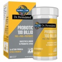 " 生命花园 " Dr. Formulated Pre, Post & Probiotics 100亿CFU Once Daily 3 - in - 1 " 完整的 " Probiotics, Prebiotics & Postbiotics Assservation for Women and Men -- 超强,30天供应 "