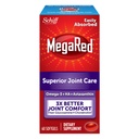 Omega-3 Krill Oil and United Supplement - Megared Joint Care 60 软胶 - EPA/DHA 脂肪酸,抗氧化剂,Hyaluronic酸,没有鱼肉卷尾酸和鱼油