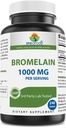 Brieofood Bromelain 1000 mg / service 240 片 - 蛋白质消化酶 - 支持健康消化,联合健康,营养吸收