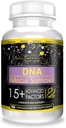 ACTIF DNA 巨型支持 15+ 高级因子 - 非 GMO, 快动作, 在美国制造, 60 计数