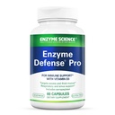 酶科学酶防御Pro,60 Capsules –免疫支持补编 – 与维生素D3,L-Lysine,钙,蛋白质-酶消化支持 – Immune System 一同制定.
