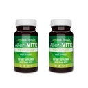 基本品牌 Aller-Vite - 天然过敏救济片 - Homopathic Sinus & Nasal 支持 Bioflavoids,维生素A, B2, B5, C, E & Calcium - 100 Vegan 药片 - 2-Pack