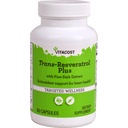 Vitacost Trans-Resveratrol Plus -- -- 60个蔬菜笼盖