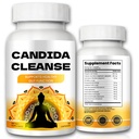 Candida Cleanse - Gut & Colon 支持,高级公式 - Oregano Leaf, Wormwood, Black Walnut, Caprylic Acid