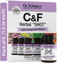 Schulze博士的草药镜头 – 有机提取 – 用于免疫系统支持的Gluten-Free & Non-GMO – 总计 9 Fl. Oz. 6 服务