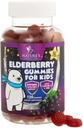 儿童Imune支持长莓果酱——每日儿童维生素C,锌与儿童豁免支持Gummy——自然的桑布库斯长莓补充品,Vegan,Gluten-Free,Tasty Berry Flavor——120 Gummys
