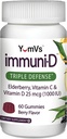 (原始内容存档于2018-09-26) (英语). ImmuniD Elderberry Gummys by YumVs QQ 与 Sambucus Elderberry, Vitamin C & Vitamin D QQ 对女性和男性的完整Immune系统支持 QQ 天然Berry Flavor-60 Count.