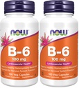 维生素B-6(丙烯丙烯)100毫克,心血管健康*,100Veg Capsules(包2)