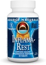 来源:Naturals Inflama-Rest - Herbal & Mineral blend with Turmeric, Boswellia, Ginger, Quercetin - 最大压力缓解和放松 - 30块