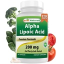 最佳天然物 Alpha Lipoic Acid 200 Mg 120 Capsules