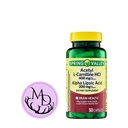 普通乙酰L-Carnitine HCI 400 mg + Alpha Lipoic Acid 200 mg Capsules Spring Valley, 50 Counter + 粘贴剂 Dri Store
