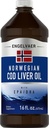 (原始内容存档于2018-09-21). Piping Rock Cod Liver Oil Liquid 16 fl oz 与环保署 DHA – Engelvaer 挪威 – Non-GMO, Gluten Free Supple Supplement