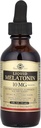 Solgar Liquid Melatonin 10 mg,天然黑樱桃Flavor - 2 fl oz - 适用于喷气拉格 - Vegan, Gluten & 乳品免费,Kosher - 59 服务