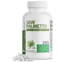 Bronson Saw Palmetto 外力支持健康前列腺功能和尿液健康支持 - 非转基因生物,250个植物卡普尔