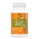 Seabuck Wonders Organic Sea Buckthorn Oil, Omega-7 Complete Softgels, 180 Counter, 配 Omega 3, 6 & 9, 支持头发, 皮肤和钉子健康, 每架1000mg
