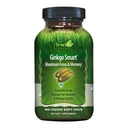 Irwin Naturals Ginkgo Smart Powerful Nootropic brain booster - 支持最大内存,焦点和精神清晰度与 DMAE, Clubmos, Choline & Acetyl L-Carnitine - 60 液态软胶