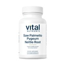 具有Pygeum & Nettle Root的重要营养物 Saw Palmetto - Vegan Saw Palmetto 男子支持健康前列腺功能* - Gluten,乳制品,大豆自由 - 60 Capsules