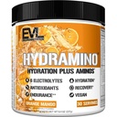 Evlution 营养 Hydramino 完全水分 多倍体,全部6个电解质,维生素C和B,流体推进氨基,椰水,耐力,恢复,抗氧化剂,30个服务,橙芒果