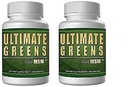 Daily Health, Ultimate Greens with MSM 360 Capsules, 1925mg Vegan 友好食品全食品超级食品补充 非GMO Gluten Free Alkalizing 养分供应 2个月
