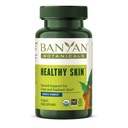 Banyan植物学 健康皮肤 – 有机皮肤补充剂 用于拉迪安特和健康外观皮肤 – 90片 – 非GMO 可持续来源 Vegan