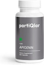 Apigenin, 100 mg per service, 60 Capsules – 纯 – 98.7% 稳定 – 活性生物氟化物和抗氧化剂 – 非 GMO