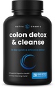 NutraChamps Colon Cleanse & Detox for Wight Loss [14日快速清洁器] 安全有效的配方 配有 Probiotic & 消化酶用于辅助性缓解