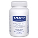 纯封装 Curcumin 500 与 Bioperine - 支持关节、组织、肝脏、Colon和细胞健康抗氧化剂补充剂 * - 与 Turmeric Curcumin & Bioperine - 60 Capsules