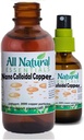 Nano Colloidal Minerals 补充液态Colloidal铜矿 2oz 240ppm Bottle Kosher 成人、男子、妇女、儿童所有自然认证(Spray)
