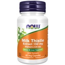 Now Foods Supplements, Silymarin Milk Thetle 提取出150 mg 与涡轮,支持liver函数 *, 60 Veg Capsules