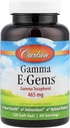 Carlson Labs Gamma E-Gems, Gamma Tocopherol, 465 毫克, 120 软胶
