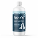 Fera Pets Fish Oil - Omega 3 for Dogs & Cats to support 关节,心脏,皮肤和煤炭健康 - 非转基因生物与维生素E - 16 oz