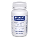 纯封装 Pycnogenol 100 mg → 假过敏补充剂,以促进血管健康和提供抗氧化剂支持 → 60 capsules