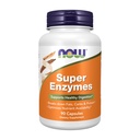 Now Super Enzymes, 与布罗梅兰, Ox Bile, Pancreatin 和 Papain, Super Enzymes, 90 Capsules 一起配制的超级酶 :