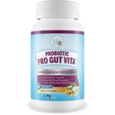 Probiotic Pro Gut Vita - Gut健康支持 Probiotic & Vitamin公式 - 促进健康消化,营养吸收,鲍尔运动 - 帮助改善Gut微生物,以获得额外的健康惠益