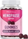 更年期支持Gummys → Hormone平衡救济热闪光,夜汗,Mood Swings, & Bloating → 配有 Phytoestrogen Soy,维生素D3, PABA, Biotin → 蔬菜, Gluten- Free → 60 计数