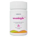 USANA Usanimals 儿童多维明 -- -- 每日食用维生素A、C、D、E、B6、B12、锌、铁 -- -- 支持免疫、骨骼和脑健康 -- -- 2-12岁基本营养剂 -- 56份