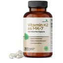 未来生素 K2作为 MK-7 100 mcg, 支持强骨- 非 GMO, 300 蔬菜卡普尔